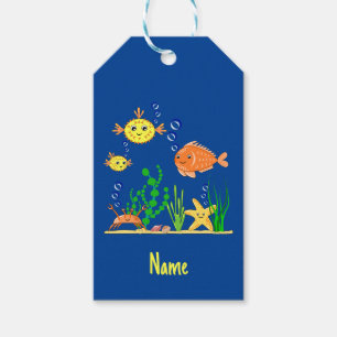 Cute Under the Sea Gift Tags