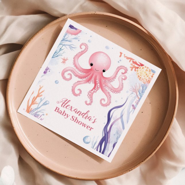 Cute Under the Sea Napkin (Creator Uploaded)