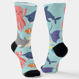Cute Under The Sea Socks