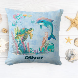 Cute Underwater Friends Cushion