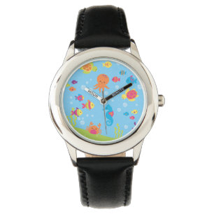 Cute underwater sea creatures kids   watch