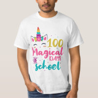 Cute Unicorn 100 Magical Days Of School