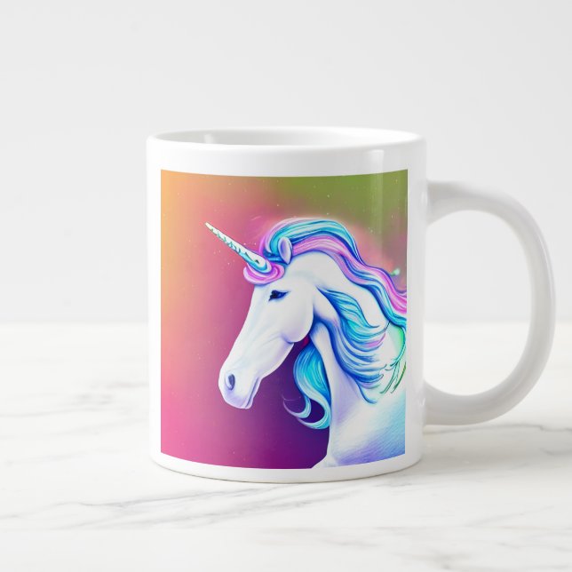 Cute Unicorn AI Coffee Mug (Right)