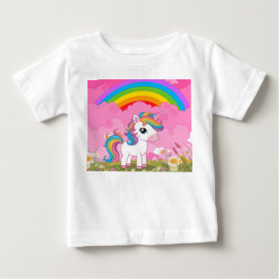 Cute Unicorn. Baby T-Shirt