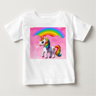Cute Unicorn. Baby T-Shirt
