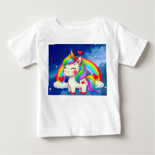 Cute Unicorn. Baby T-Shirt