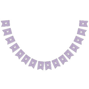 Cute Unicorn Birthday Bunting Flags