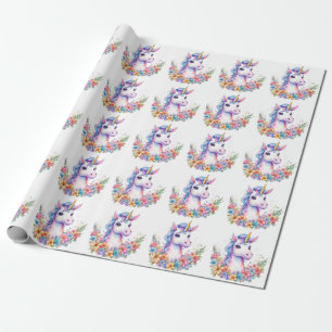 Cute Unicorn Cool Unicorn positive Wrapping Paper