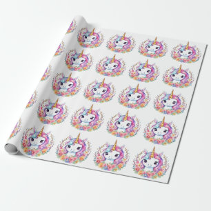 Cute Unicorn Cool Unicorn positive Wrapping Paper