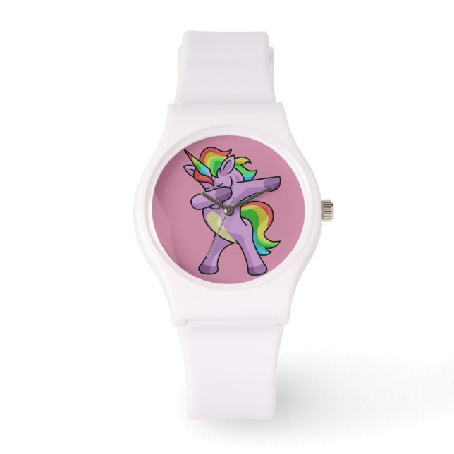 Cute Unicorn Dabber Dance Watch (Front)