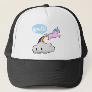 Cute! Unicorn Fart... Toot! Trucker Hat
