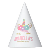 Cute Unicorn Girls Birthday Party