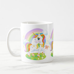 Cute unicorn illustration #1 coffee mug
