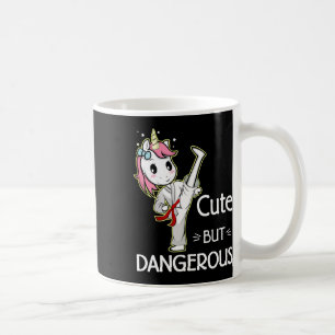 Cute Unicorn Karate Taekwondo Coffee Mug