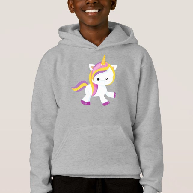 Cute Unicorn, Magic Unicorn, Kawaii Unicorn (Front)