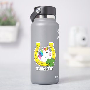 Cute Unicorn on St Patrick's Day Personalize
