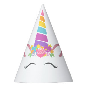Cute Unicorn Party Hat