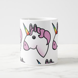 Cute Unicorn Pattern Large Coffee Mug