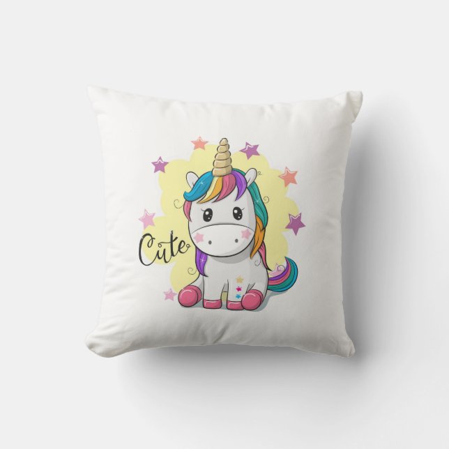 Cute Unicorn Pillows (Front)