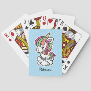 Cute Unicorn Playing Cards