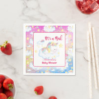 Cute Unicorn Rainbow Baby Shower
