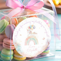 Cute Unicorn Rainbow Birthday
