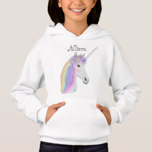 Cute Unicorn Rainbow Fantasy Girl's Personalized