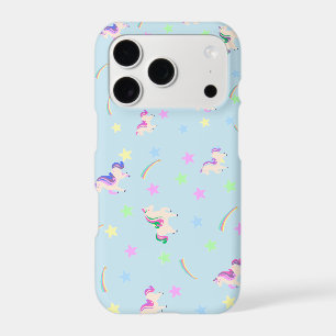 Cute Unicorn rainbow stars seamless pattern