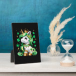 Cute Unicorn Shamrock St Patricks Day  Plaque<br><div class="desc">Cute Unicorn Shamrock St Patricks Day</div>
