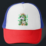 Cute Unicorn Shamrock St Patricks Day Trucker Hat<br><div class="desc">Cute Unicorn Shamrock St Patricks Day</div>