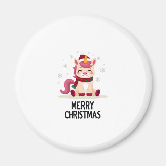 Cute Unicorn Starry Night (4) Magnet