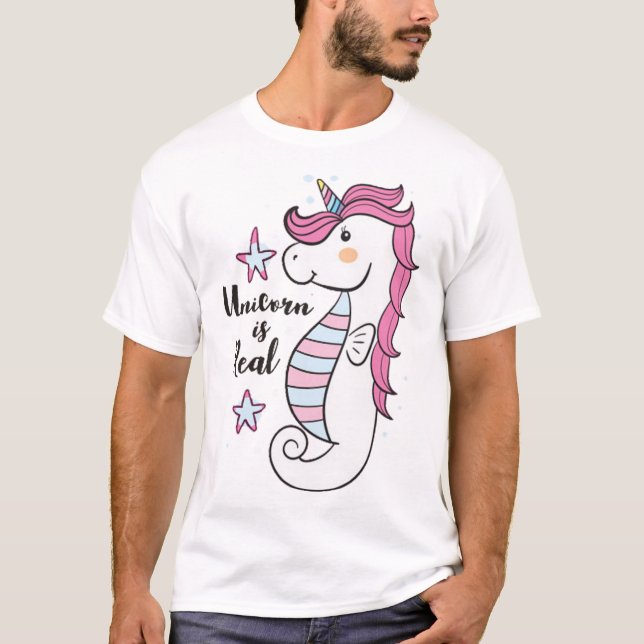 Cute unicorn T-Shirt (Front)