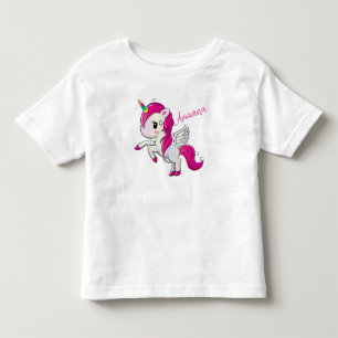Cute Unicorn Toddler T-Shirt