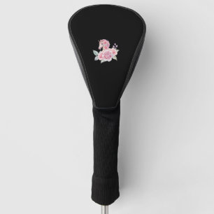 Cute Unicorn With Flowers Floral Unicorn Girls Wom Golf Head Cover