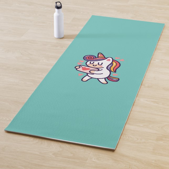 Cute unicorn  yoga mat (In Situ)