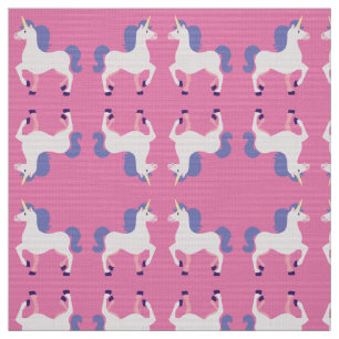 Cute Unicorns Fabric