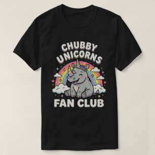 Cute Unicorns Fan Club Magical Rainbow Unicorn  T-Shirt