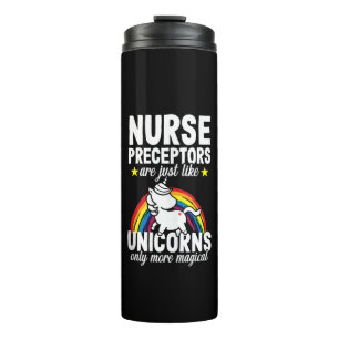 Cute Unicorns Nurse Preceptor Nursing Medical RN T Thermal Tumbler