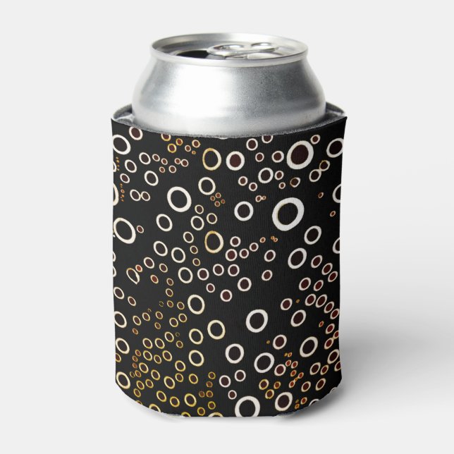 Cute Unique Bubble Pattern Can Cooler (Can Front)