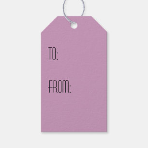 Cute Unique Modern Christmas Gift Tag