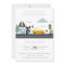 Cute Urban Vehicle Cars Road Baby Shower Invite