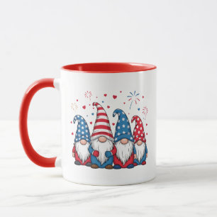 Cute USA American Gnomes Cartoon-68123 Mug