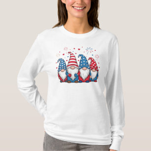 Cute USA American Gnomes Cartoon-68123 T-Shirt
