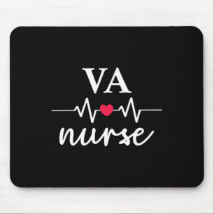Cute Va Nurse Rn Nursing Department Mouse Pad