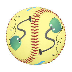 Cute vacuum cleaner cartoon humour baseball