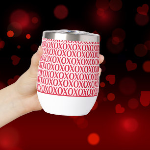 Cute Valentine Day XOXO Red And Pink