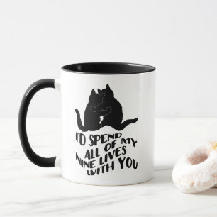 Cute Valentine kittens Mug