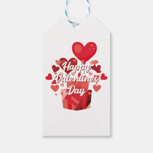 Cute Valentine Love Hearts Gift Tags