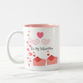 Cute Valentine Two-Tone Coffee Mug