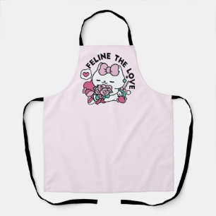Cute Valentine's Cat Design – Feline the Love Apron